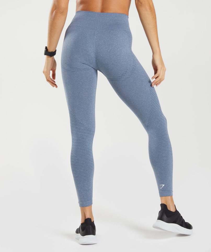 Legginsy Gymshark Vital Seamless 2.0 Damskie Niebieskie | PL 096TUR